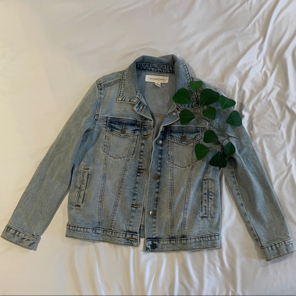 Treasure & Bond Light Blue Denim Jacket